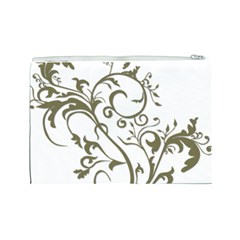 Decorative Vine Cosmetic Bag (Large) from ArtsNow.com Back