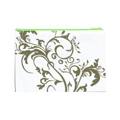 Decorative Vine Cosmetic Bag (Large) from ArtsNow.com Back