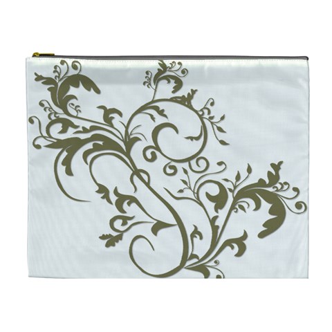 Decorative Vine Cosmetic Bag (XL) from ArtsNow.com Front