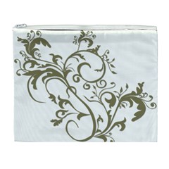 Decorative Vine Cosmetic Bag (XL) from ArtsNow.com Front