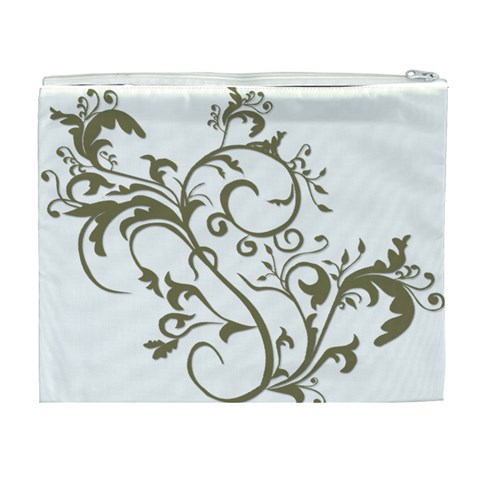 Decorative Vine Cosmetic Bag (XL) from ArtsNow.com Back