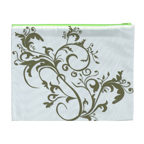 Decorative Vine Cosmetic Bag (XL) from ArtsNow.com Back