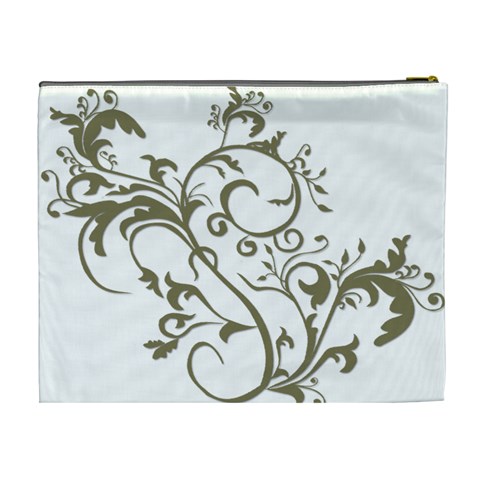 Decorative Vine Cosmetic Bag (XL) from ArtsNow.com Back