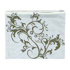 Decorative Vine Cosmetic Bag (XL) from ArtsNow.com Back