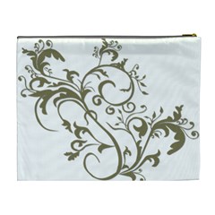 Decorative Vine Cosmetic Bag (XL) from ArtsNow.com Back