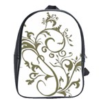 Decorative Vine School Bag (Large)