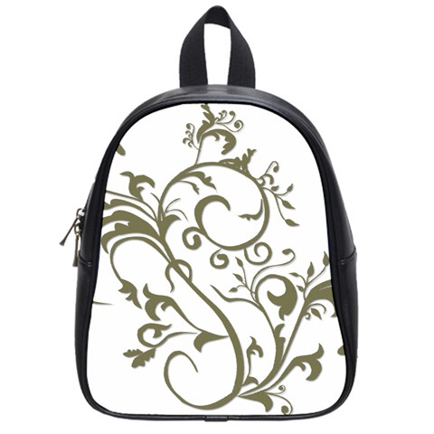 Decorative Vine School Bag (Small) from ArtsNow.com Front