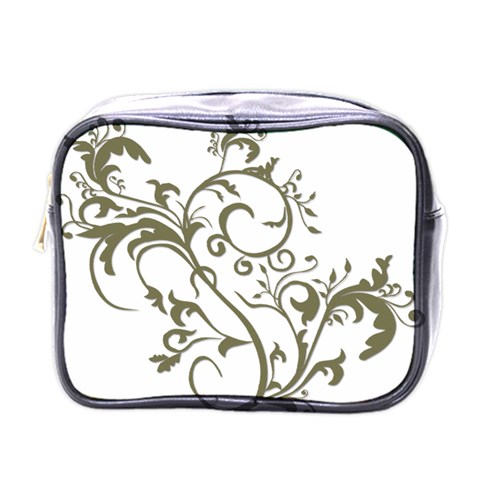 Decorative Vine Mini Toiletries Bag (One Side) from ArtsNow.com Front