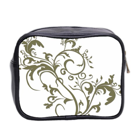 Decorative Vine Mini Toiletries Bag (Two Sides) from ArtsNow.com Back