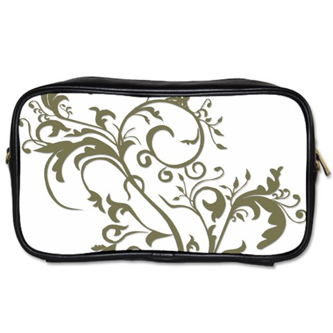 Decorative Vine Toiletries Bag (One Side) from ArtsNow.com Front