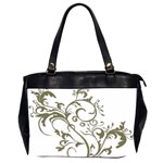 Decorative Vine Oversize Office Handbag (Two Sides)