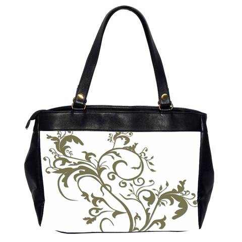 Decorative Vine Oversize Office Handbag (Two Sides) from ArtsNow.com Back