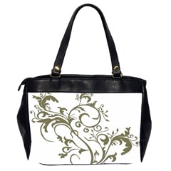 Decorative Vine Oversize Office Handbag (Two Sides) from ArtsNow.com Back