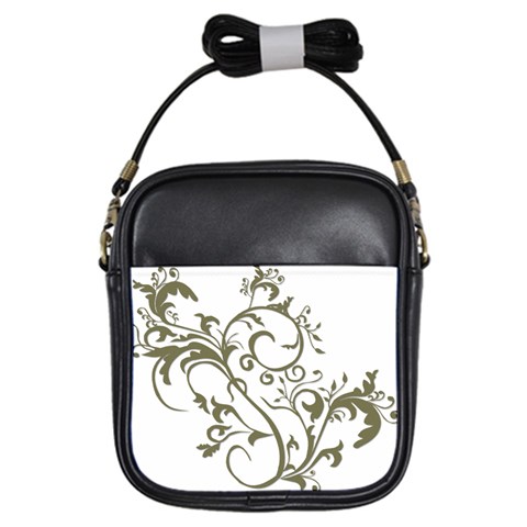 Decorative Vine Girls Sling Bag from ArtsNow.com Front