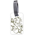 Decorative Vine Luggage Tag (one side)