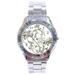 Decorative Vine Stainless Steel Analogue Men’s Watch