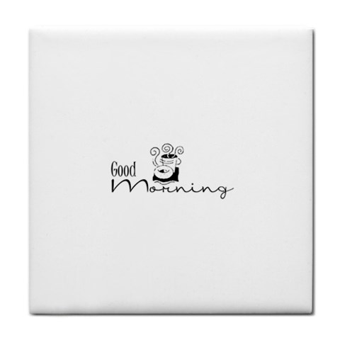 Morning Coffee Face Towel from ArtsNow.com Front