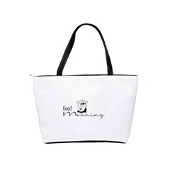 Morning Coffee Classic Shoulder Handbag from ArtsNow.com Back