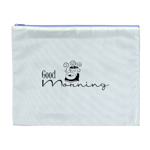 Morning Coffee Cosmetic Bag (XL) from ArtsNow.com Front