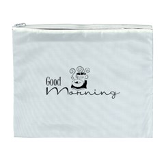 Morning Coffee Cosmetic Bag (XL) from ArtsNow.com Front