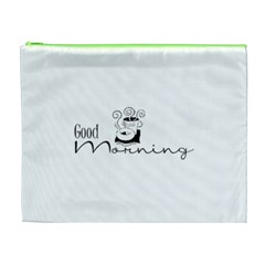 Morning Coffee Cosmetic Bag (XL) from ArtsNow.com Front