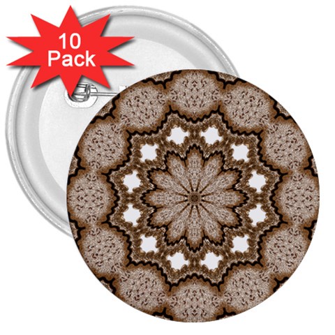 Cookie 3  Button (10 pack) from ArtsNow.com Front