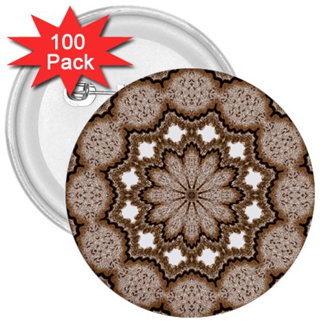 Cookie 3  Button (100 pack) from ArtsNow.com Front