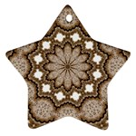 Cookie Star Ornament (Two Sides)