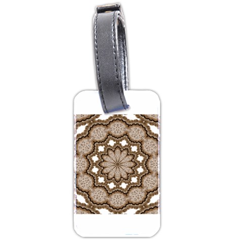 Cookie Luggage Tag (two sides) from ArtsNow.com Back