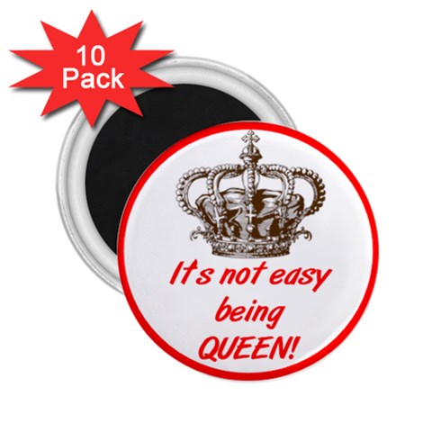 queen 2.25  Magnet (10 pack) from ArtsNow.com Front