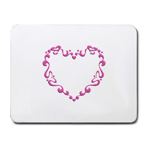 Purple Heart Frame Small Mousepad from ArtsNow.com Front