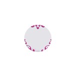 Purple Heart Frame 1  Mini Button