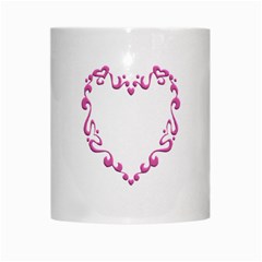 Purple Heart Frame White Mug from ArtsNow.com Center