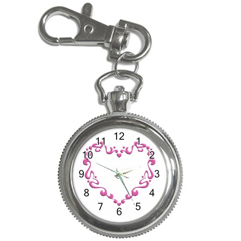 Purple Heart Frame Key Chain Watch from ArtsNow.com Front