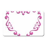 Purple Heart Frame Magnet (Rectangular)