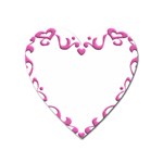 Purple Heart Frame Magnet (Heart)