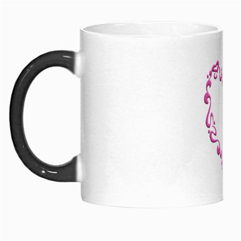 Purple Heart Frame Morph Mug from ArtsNow.com Left