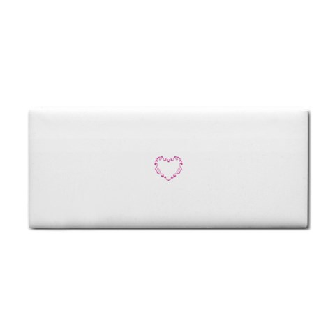 Purple Heart Frame Hand Towel from ArtsNow.com Front