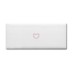 Purple Heart Frame Hand Towel