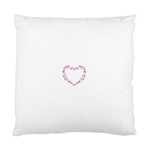 Purple Heart Frame Cushion Case (One Side)