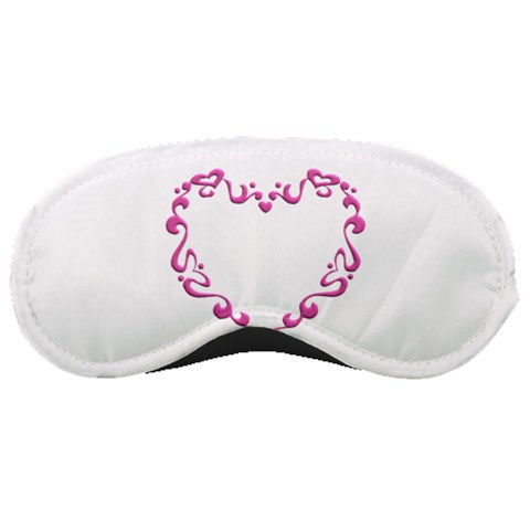 Purple Heart Frame Sleeping Mask from ArtsNow.com Front