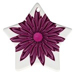 Purple Flower Ornament (Star)