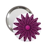 Purple Flower 2.25  Handbag Mirror