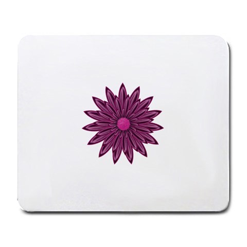 Purple Flower Large Mousepad from ArtsNow.com Front