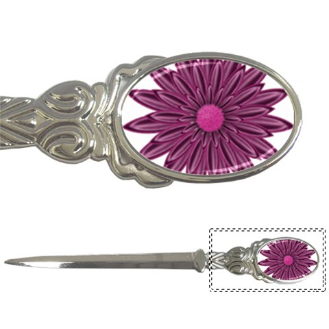 Purple Flower Letter Opener from ArtsNow.com Front