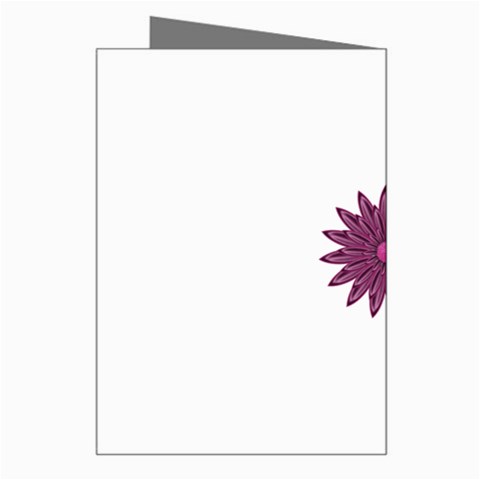 Purple Flower Greeting Card from ArtsNow.com Right