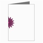 Purple Flower Greeting Cards (Pkg of 8)