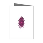 Purple Flower Mini Greeting Cards (Pkg of 8)