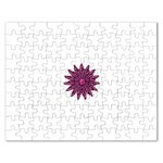 Purple Flower Jigsaw Puzzle (Rectangular)