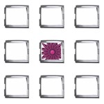 Purple Flower Mega Link Italian Charm (9 pack)